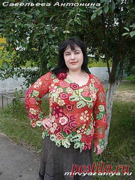 Техника вязания ирландского кружева