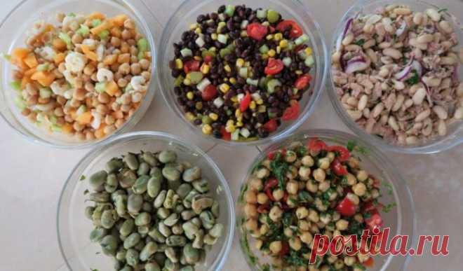 5 INSALATE DI LEGUMI | Fatto in casa da Benedetta Rossi Insalate di legumi: 5 idee per insalate estive fresche e colorate. Tanti modi creativi per cucinare i legumi: ceci, fave...