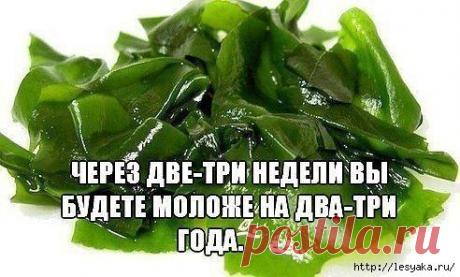 Омолаживающая  на основе ламинарии