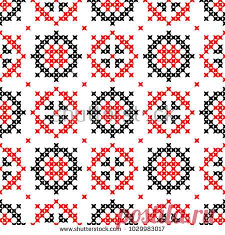 Seamless Texture Red Black Abstract Patterns Vectores En Stock 423316999 - Shutterstock