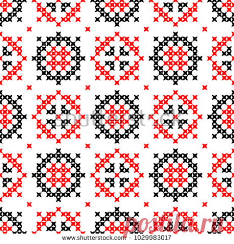 Seamless Texture Red Black Abstract Patterns Vectores En Stock 423316999 - Shutterstock