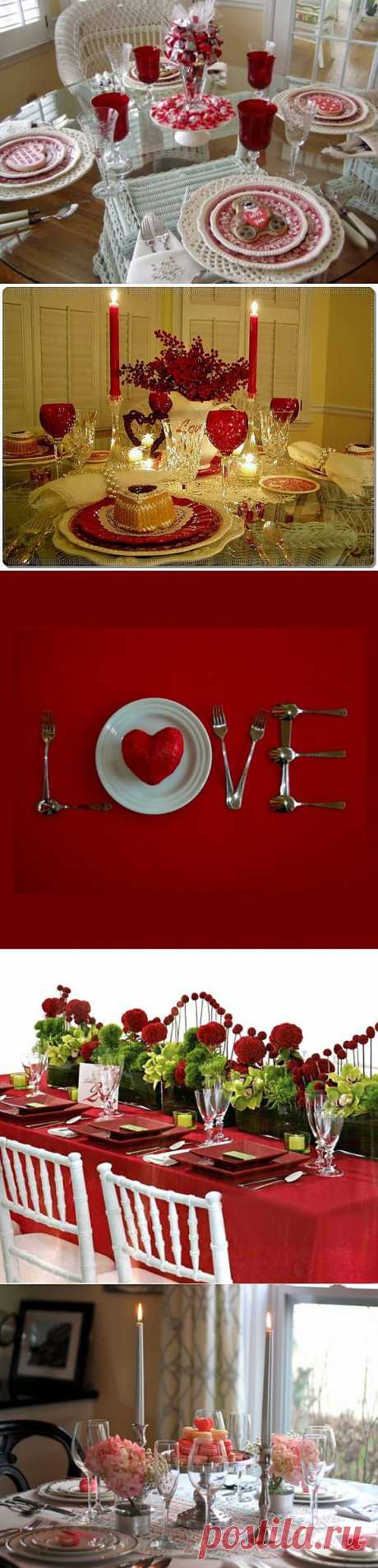 Valentine's Day Table Decorations |