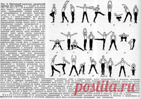 Утренняя зарядка в картинках!