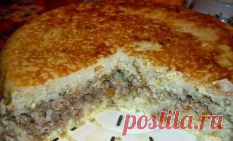 Шустрый повар.: Рисовая запеканка с мясом