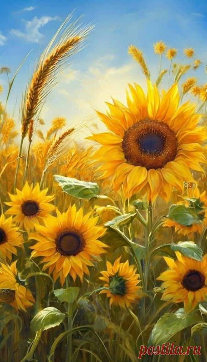 Пин на доске яПОДСОЛНУХ