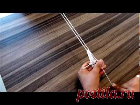 Como fazer tarrafa de pesca (começando a tarrafa) - parte 3