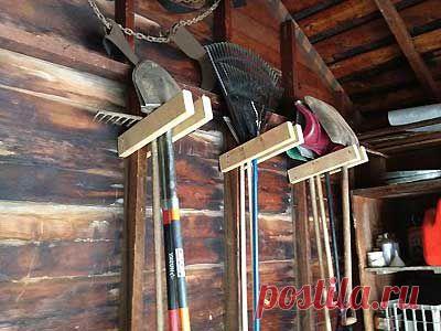 Как хранить садовый инвентарь | Огород без хлопот