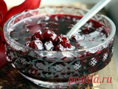 Варенье из черешни без сахара