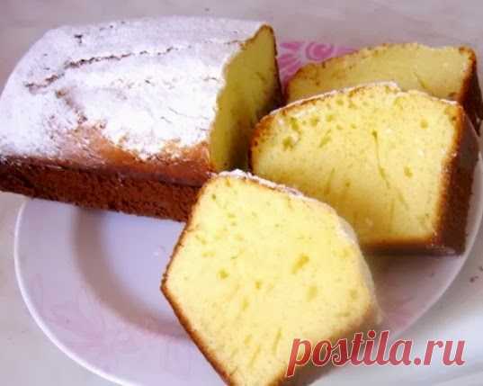 Кулинарные рецепты : Кекс на сгущенке