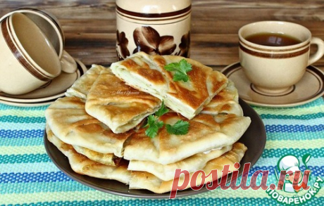 Плацинды с картошкой - кулинарный рецепт