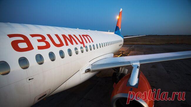 Первый после перерыва рейс "Азимута" вылетел из Краснодара в Тель-Авив