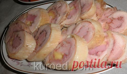 РЕЦЕПТЫ | Фаршированные рулетики из птицы