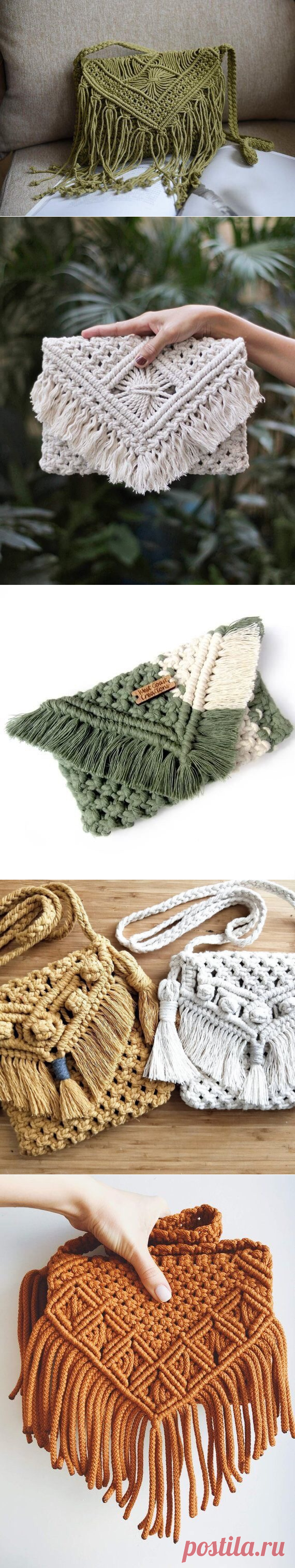 Сумочки из пряжи: идеи для вдохновения — DIYIdeas