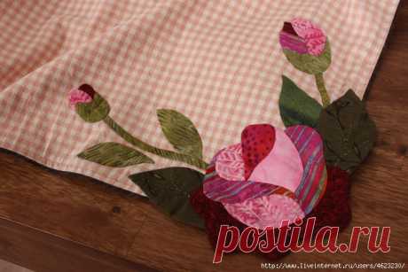Уютная кухня: красивые скатерти и салфетки (шитье)