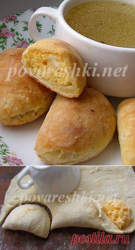 Пирожки рассыпчатые к бульону