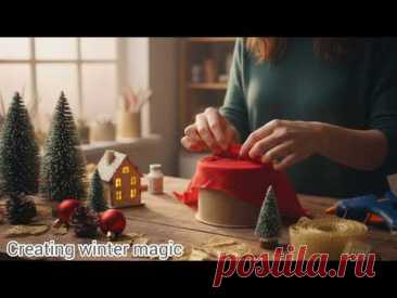 ОНИ СКАЗАЛИ, что это евозможно! 😱 Зимний ДЕКОР из Коробки за 1 Час! 🤫🎄