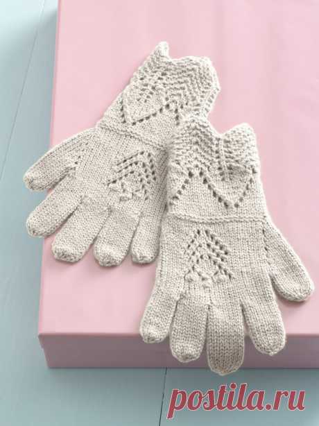 Перчатки спицами. Atelier Gloves by Tanis Gray.