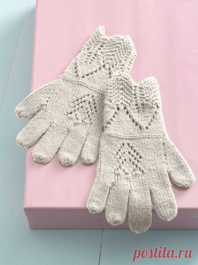Перчатки спицами. Atelier Gloves by Tanis Gray.