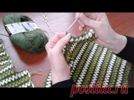 Жакет крючком в стиле Шанель. Часть 3. Сrochet jacket.
