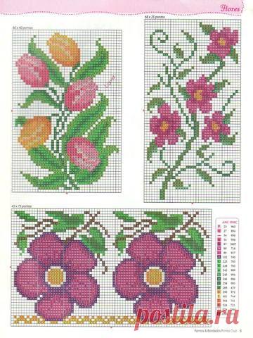 Узоры для вязаных жгутиков-шнуриков 15 | biser.info - всё о бисере и бисерном творчестве