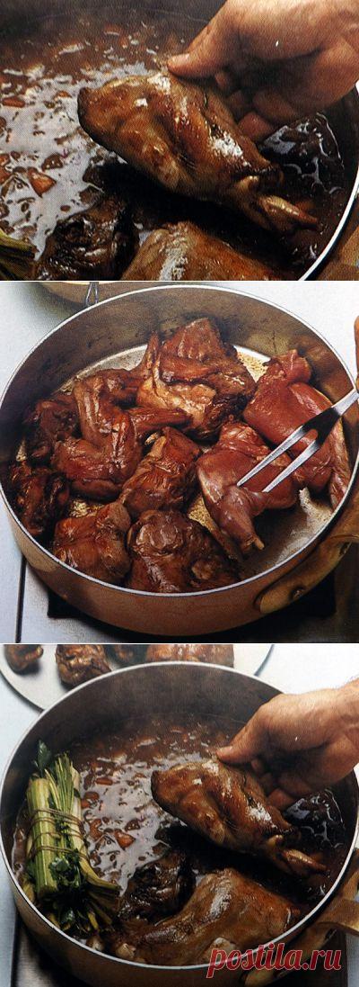 Кролик тушёный. Фото-рецепт. | Хозяева дома.