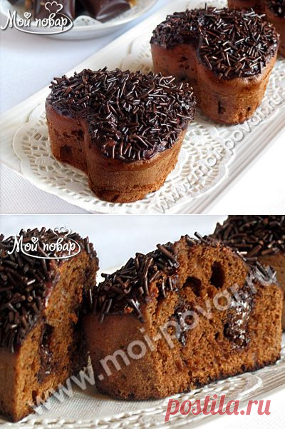 Маффины шоколадные - кулинарный рецепт.