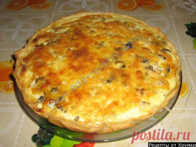 Лоранский пирог с курицей