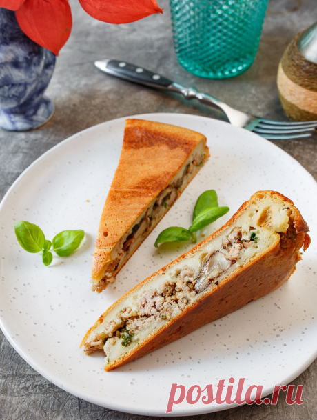 Заливной картофельный пирог с грибами и мясом на Вкусном Блоге Заливной картофельный пирог с грибами и мясом - вкусные проверенные рецепты, подбор рецептов по продуктам, консультации шеф-повара, пошаговые фото, списки покупок на VkusnyBlog.Ru