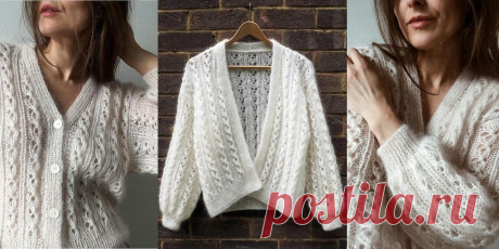 Кардиган из мохера Cardigan No. 6 - Вяжи.ру