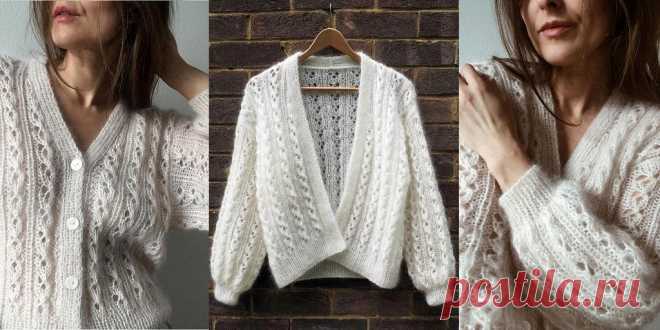 Кардиган из мохера Cardigan No. 6 - Вяжи.ру