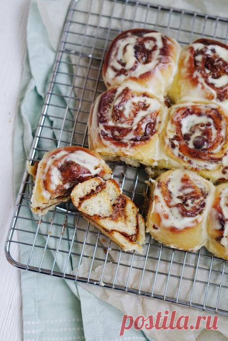 Урок № 5. Синнабоны/Конкурс &quot;Авторский курс по выпечке&quot;. Кулинар.ру – более 100 000 рецептов с фотографиями. Форум.