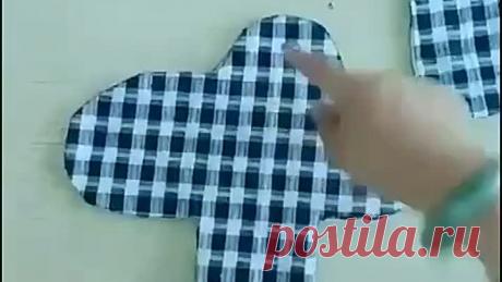 Простая идея для тапочек своими руками