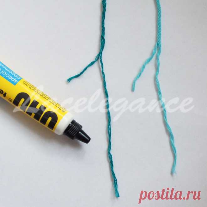 Мой способ соединения нитей. - lace_knitting — LiveJournal