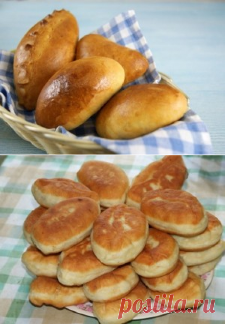 Пирожки на кефире - рецепт приготовления вкусных пирожков в духовке