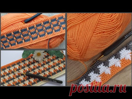 Tığ işi örgü battaniye yelek modelleri 💯Crochet knitting patterns