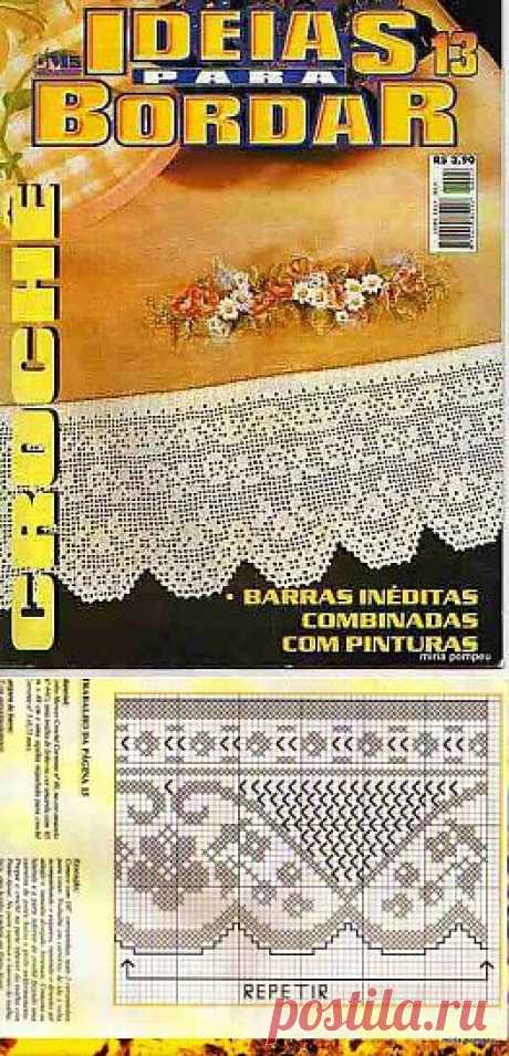 IDÉIAS PARA BORDAR CROCHÊ.