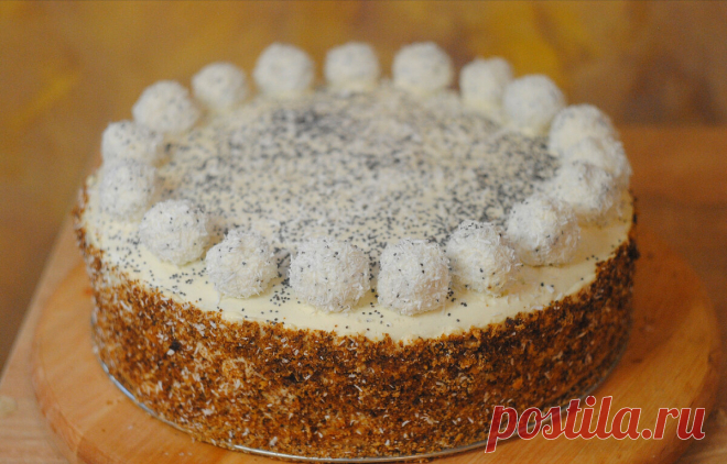 Делюсь новым рецептом очень простого и вкусного торта, на приготовление которого не нужно тратить ползарплаты и целый день | Домик на берегу поля | Яндекс Дзен