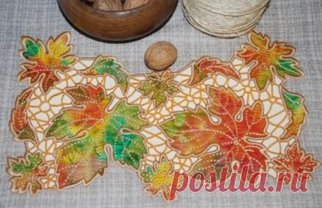 Advanced Embroidery Designs - Autumn Leaves Applique and Cutwork Set