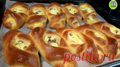 Самый простой рецепт булочек с творогом и яблоками,получится у всех! | УХ ТЫ, КУХНЯ | Дзен