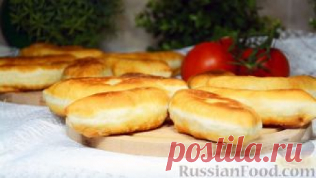 Рецепт: Пирожки из быстрого дрожжевого теста "Поплавок" на RussianFood.com