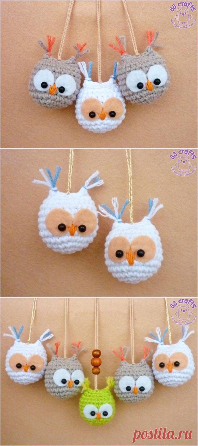 88 Crafts: Мини-совуши (+описание)