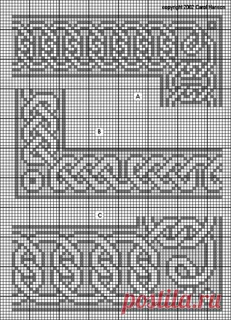 Free Cross Stitch Pattern - Celtic Borders Free Cross Stitch Pattern - Celtic Borders