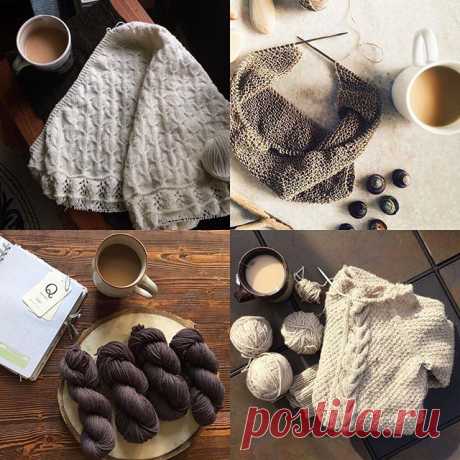 How do you take your #cuppaquince? ☕️ Click through the tags to find our more about each of these beautiful projects. Share your yarn/knitting + coffee/tea moments with us using #cuppaquince for a chance to be featured. Thank you for sharing! 🕊 #quinceandco