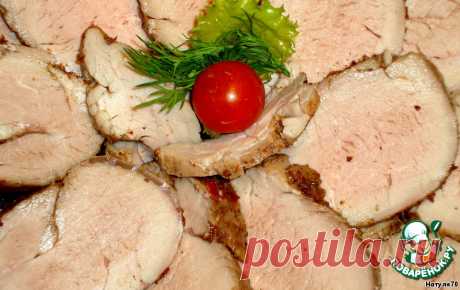 Пастрома из свиной вырезки - кулинарный рецепт
