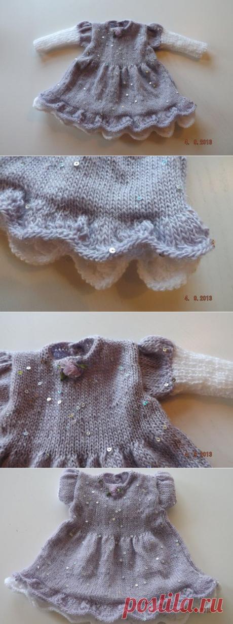 Baby Dress Knitting Pattern Baby Dress knit to by HamptonTowers