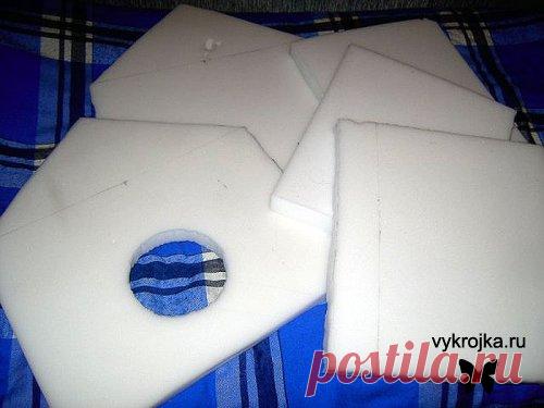 Выкройка домика для собаки - скачать выкройку домика для собаки своими руками Страница 0