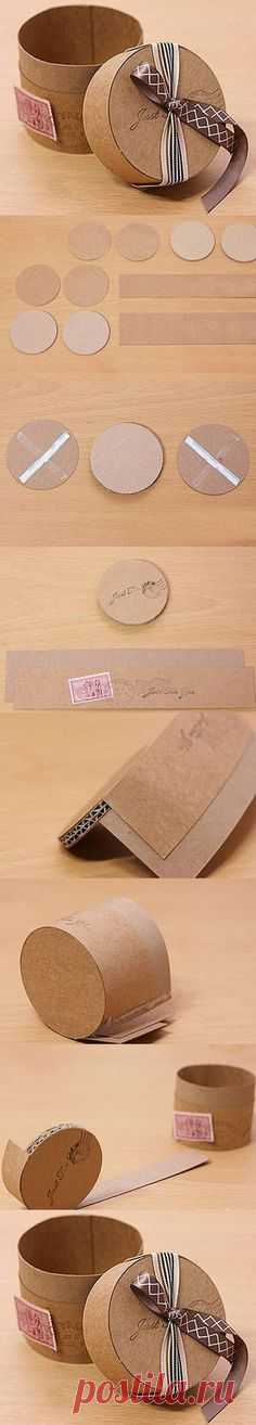 DIY Cute Cardboard Gift Box DIY Projects | UsefulDIY.com Follow Us on Facebook ==> http://www.facebook.com/UsefulDiy