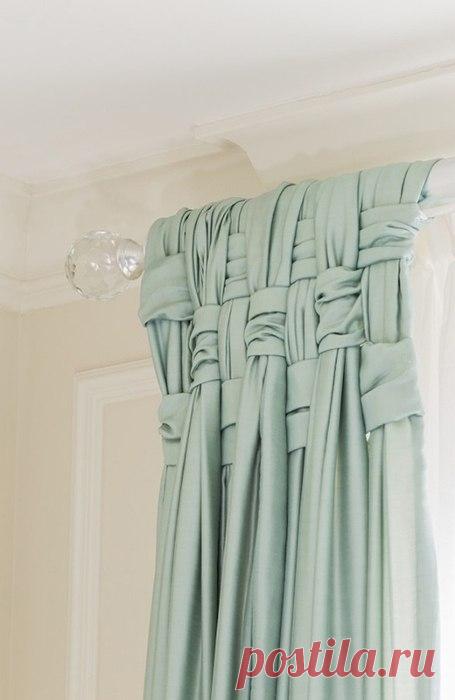 Способы красиво развесить шторы