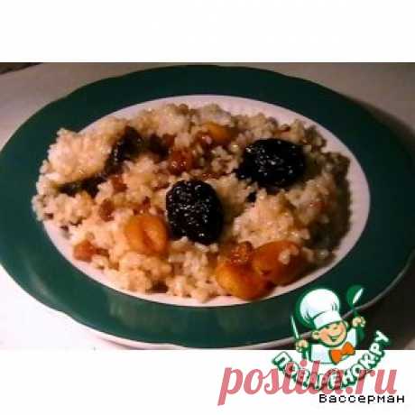 Бабушкин сладкий плов - кулинарный рецепт