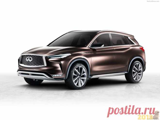 Смотри! Infiniti QX50 2018 модельного года Не смотря на то, что шпионские снимки Infiniti QX50 2018 появились в сети относительно недавно, сегодня об автомобиле известно практически все. Модель дебю
